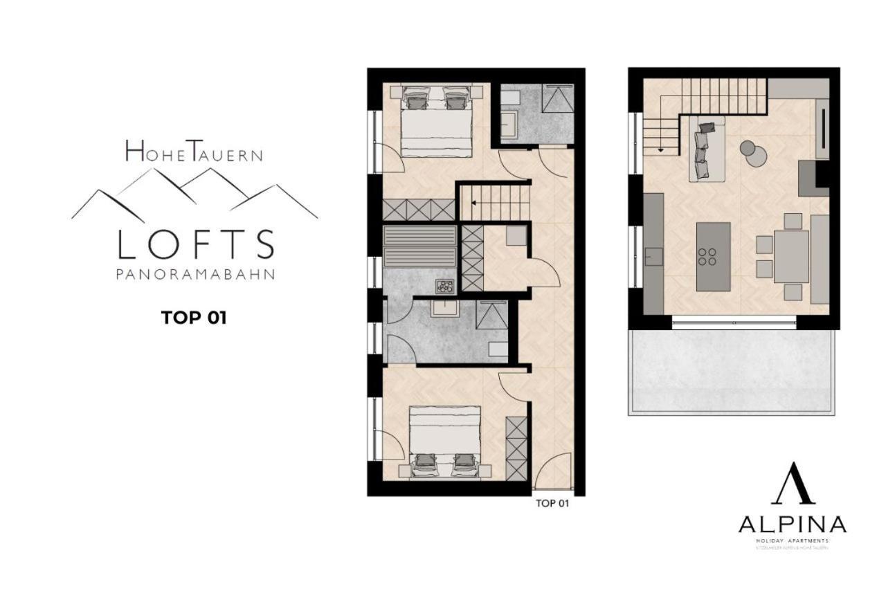 Hohe Tauern Lofts Panoramabahn By Alpina-holiday Apartment